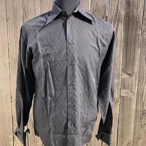 Versace collection French cuff long sleeve shirt M